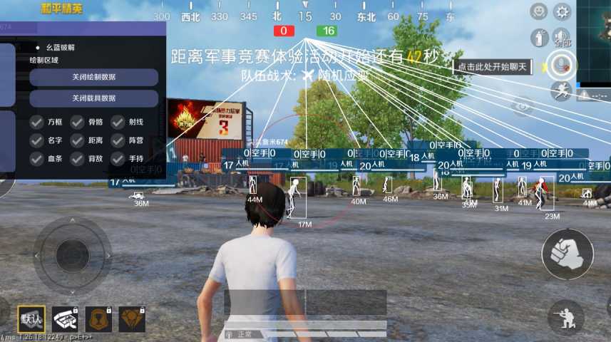 和平精英游戏中最近发现的和平精英辅助工具介